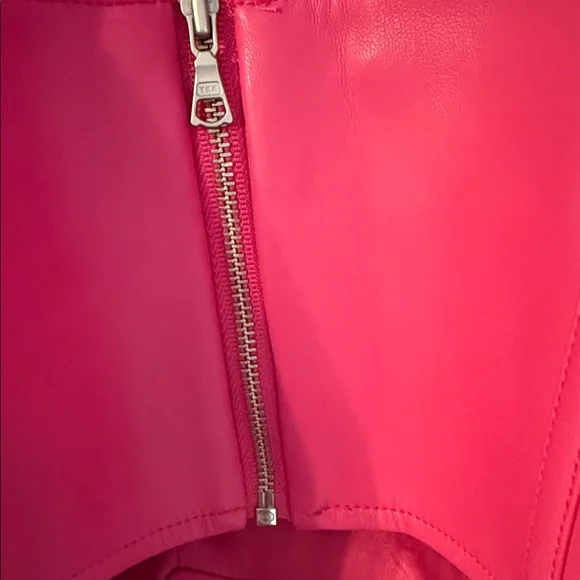 Hot Pink Bardot Corset Top - Picture 7 of 7